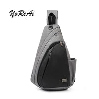 Riñonera para hombre YoReAi Oxford con forma de gota para pierna, cinturón para cadera, muslo, riñonera para viaje, motociclismo, bandolera para teléfono móvil