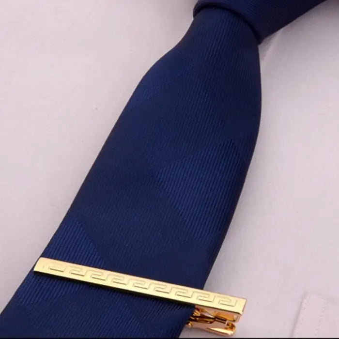 2024 Fashion new hot-selling metal gold tie clip business formal wear groom wedding wedding tie clip