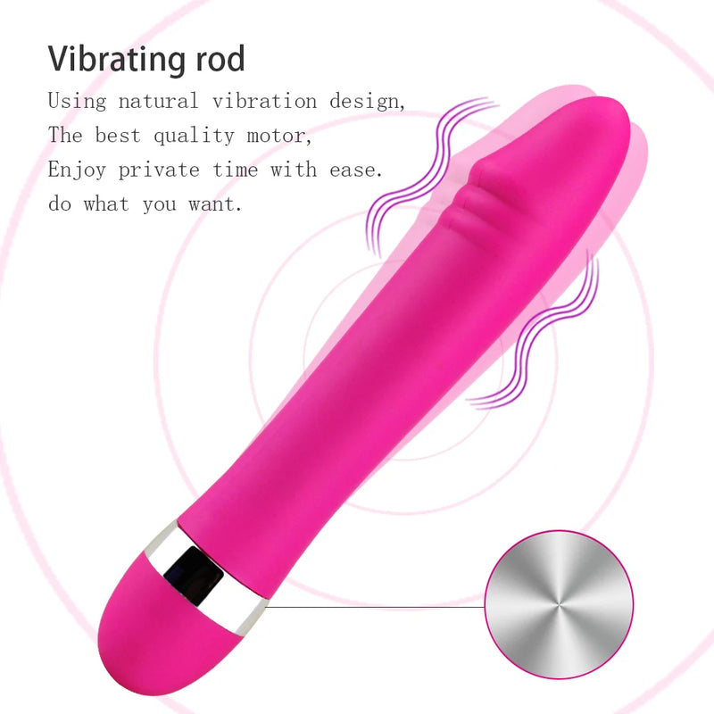 Consolador vibrador masajeador realista grande o pequeño, juguetes sexuales para mujeres, estimulador del clítoris y del punto G, masturbadores femeninos