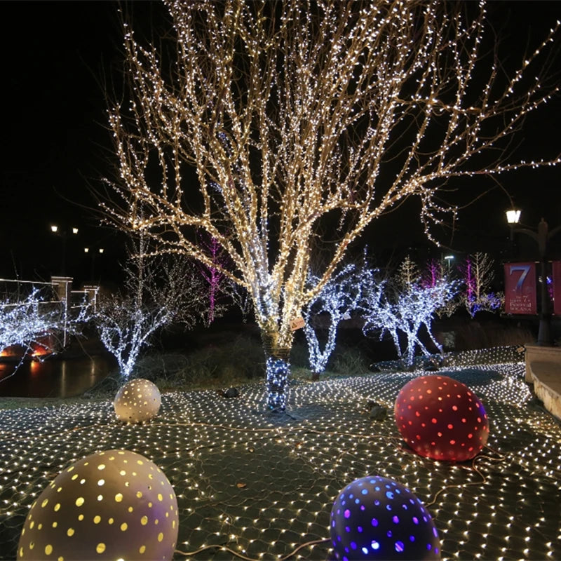 holiday Led christmas lights outdoor 5M10M led string lights decoration for party holiday wedding Garland