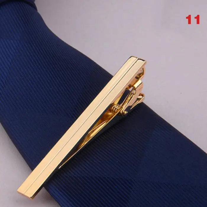 2024 Fashion new hot-selling metal gold tie clip business formal wear groom wedding wedding tie clip