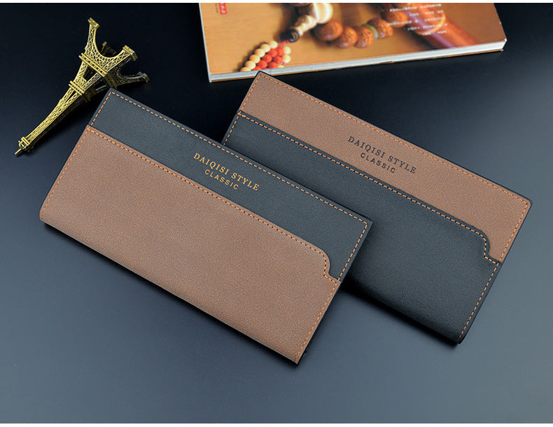 High Capacity Long Men Wallet Luxury PU Leather Coin Purses Male Clutch Multi-Card ID Credit Bank Card Holder Vertical Wallets