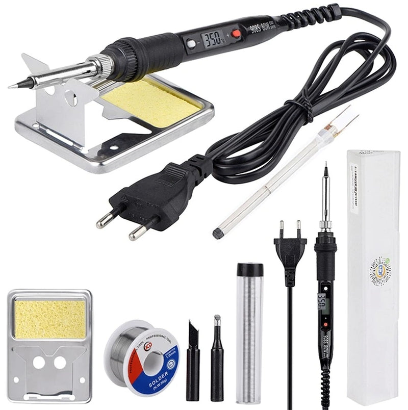 JCD Soldering Iron 80W Professional Digital display  Adjustable Temperature Welding Tools Soldering Iron For Soldering 110V/220V