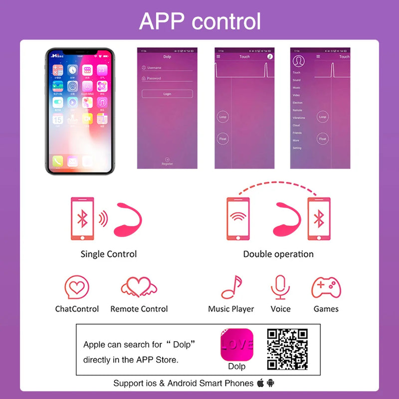 Juguete sexual con control por teléfono inteligente, vibrador femenino con aplicación Bluetooth, vibrador para mujeres, máquina sexual, consoladores con control de larga distancia, juguete para adultos