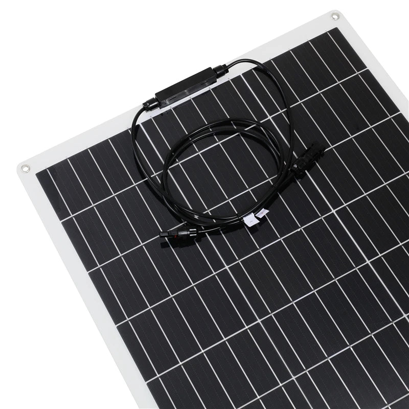 600w 300w flexible solar panel for 12v solar cell battery charger kit photovoltaic system for car boats marine motorhome Vans