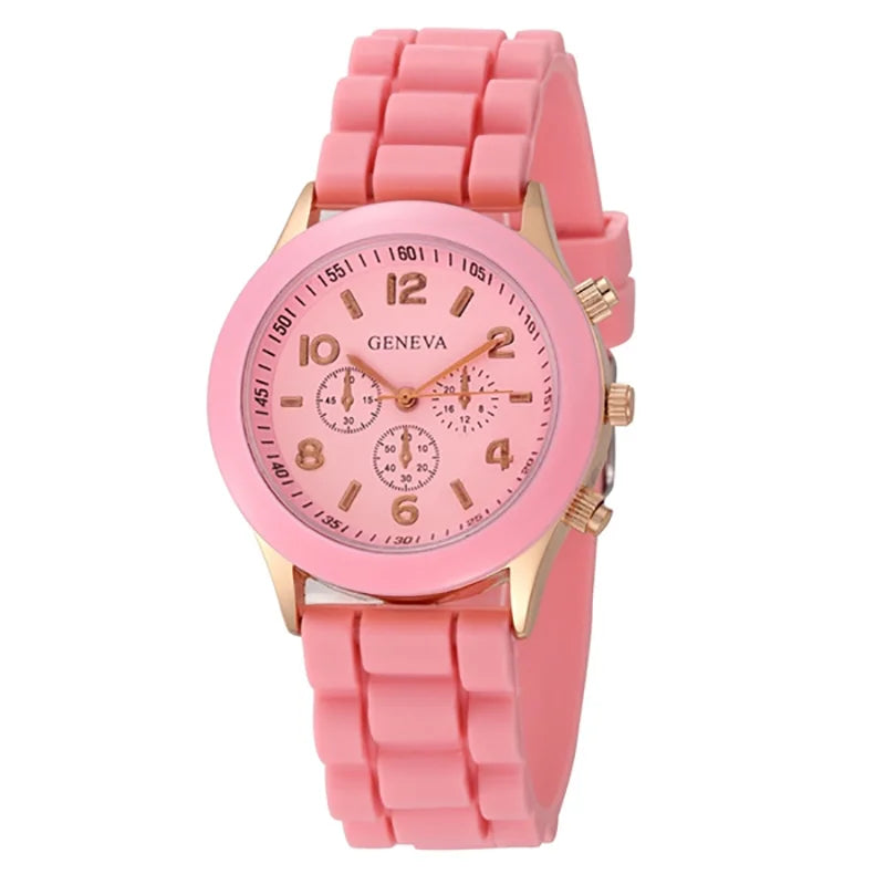 Relojes de mujer 2023 Nueva marca de moda de lujo Reloj de mujer Correa de silicona Reloj de pulsera de cuarzo para mujer Relogio Feminino Zegarki