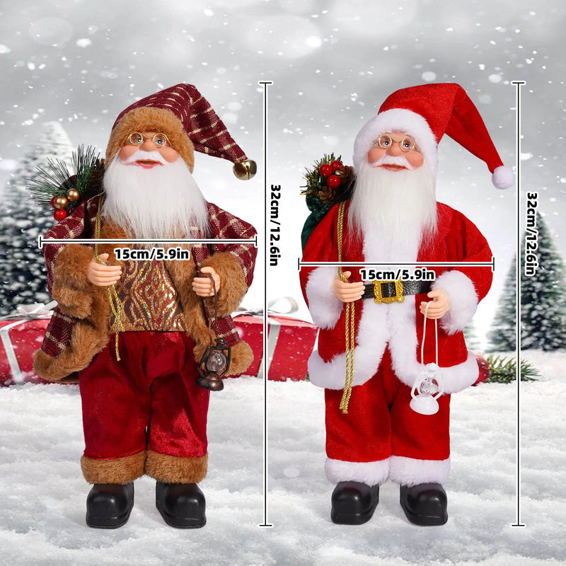 Santa Claus Doll Children Doll Xmas Gift Christmas Tree Decorations 2024 Navidad Home Party Supplies Xmas Ornaments