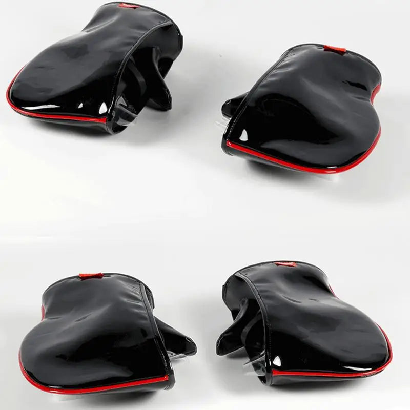 1 Pair Waterproof Snowmobile Gloves Motorcycles Handlebar Warmer Gloves Motorbikes Riding Winter Muffs Accessoris For Cycling