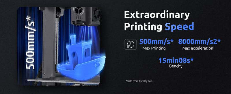 Impresora 3D Creality Ender 3 V3 KE, impresión de alta velocidad de 500 mm/s, tamaño de impresión 8,66 x 8,66 x 9,84 pulgadas, envío gratuito desde EE. UU.