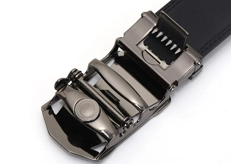 Belt Men's Business Boys Automatic Buckle Jaguar Daily Use All-Match Trousers Clothing Decoration Luxury New Version Of The Belt