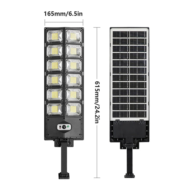 504 LED Powerful Solar Lights Outdoor Motion Sensor External Waterproof Street Light 12000 Lumen Dusk to Dawn Garden Road Lamp