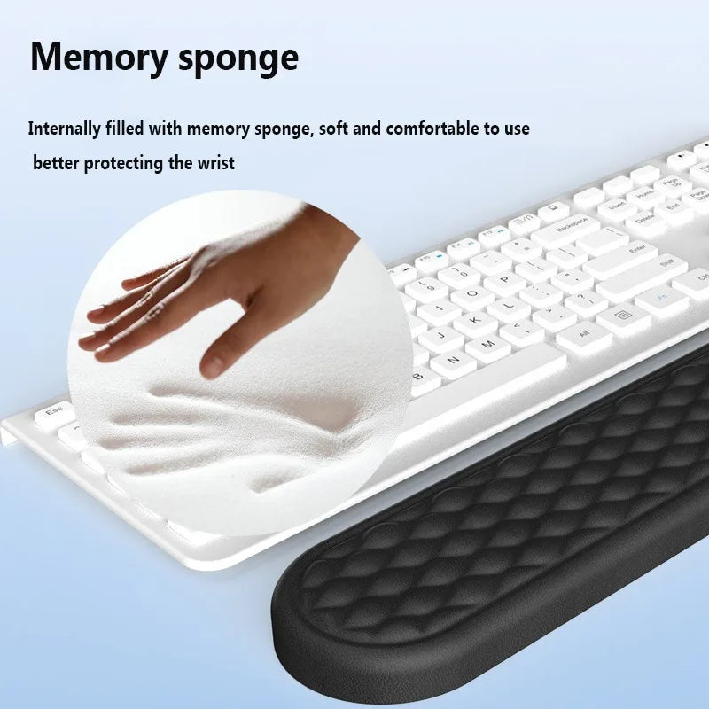 Ergonomic Mouse pad Wrist Rest Office Typing Relax Support Mat Memory Wrist Pad Computer Laptop keyboard Desk Mat mousepad