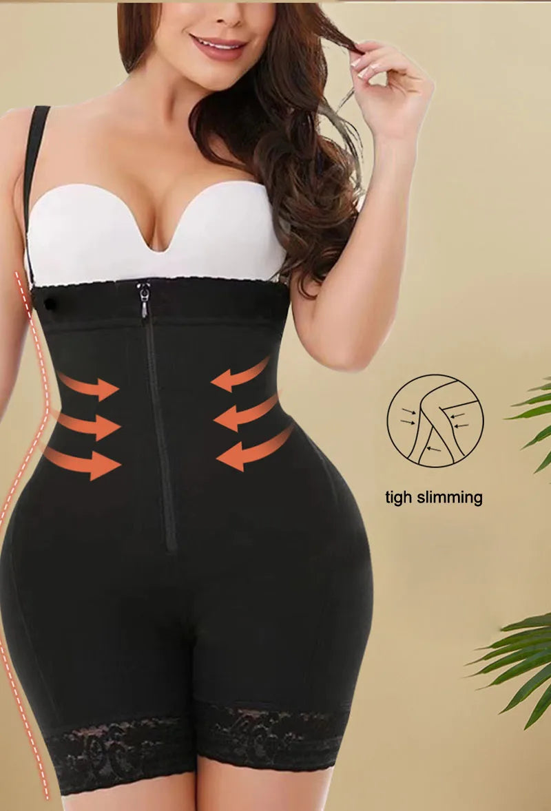 Fajas Colombiana Girdles Full Body Shaper Sexy Butt Lifter Bodysuits Underwear Tummy Control Panties Waist Trainer Thigh Slimmer