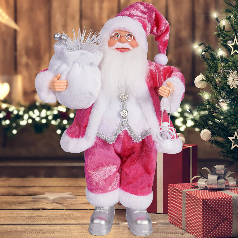 Santa Claus Doll Children Doll Xmas Gift Christmas Tree Decorations 2024 Navidad Home Party Supplies Xmas Ornaments