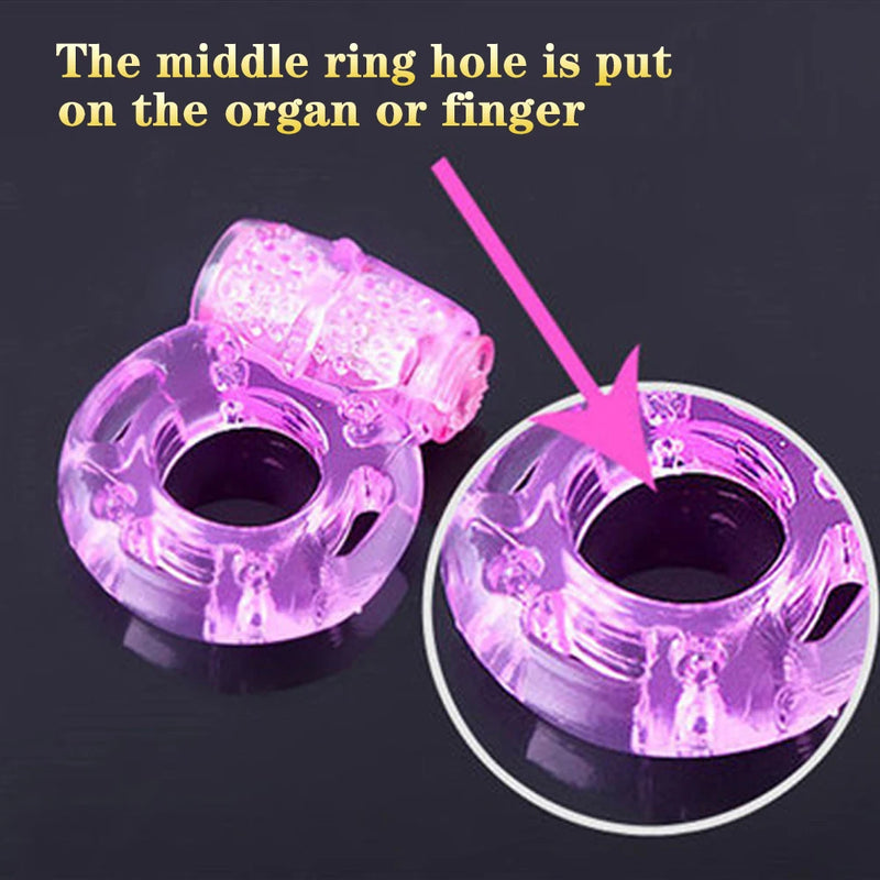 Men Vibrator Ring for Penis Cock Extender Ring Delay Ejaculation Sex Man Toys Couple Sexy Toy Penis Ring Stimulate Vibration