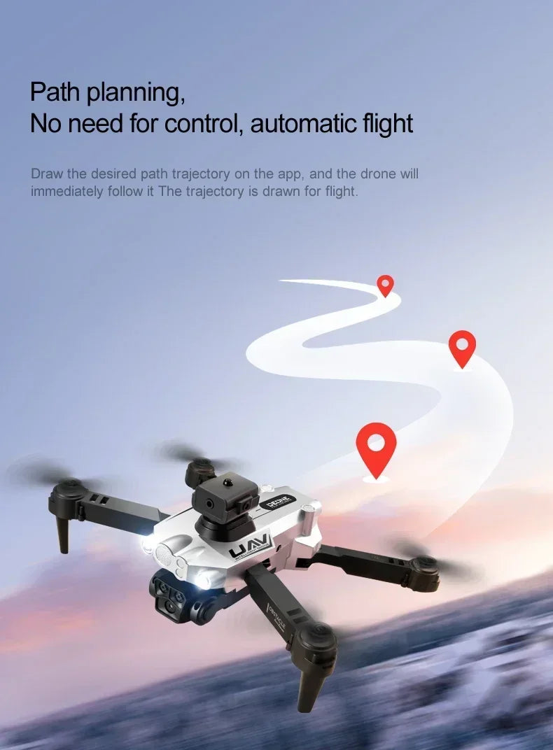 Xiaomi 10000M Lu200 Drone 8K GPS Triple Camera Aerial Photography Wifi Optical Localization Four-way Obstacle Avoidance Drone