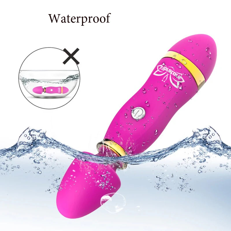 Female Vibrator G-Spot Vibrators For Women AV Wand Sex Toy Dildos Portable Sex Toys Powerful Vibrator Mini Clitoral Stimulator