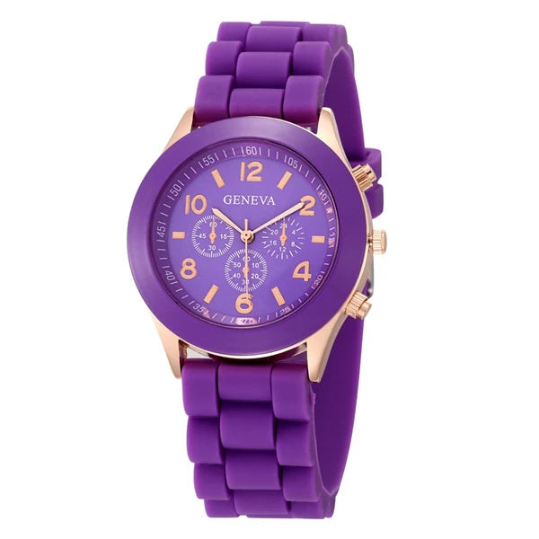 Relojes de mujer 2023 Nueva marca de moda de lujo Reloj de mujer Correa de silicona Reloj de pulsera de cuarzo para mujer Relogio Feminino Zegarki