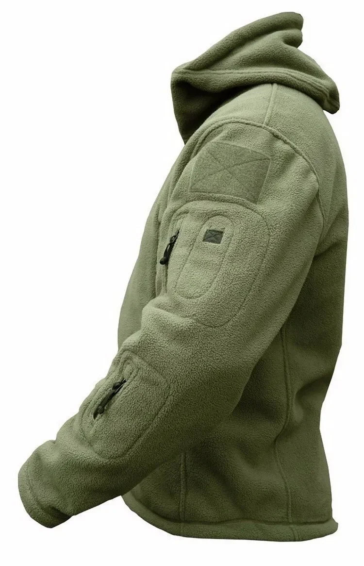 Chaqueta polar militar de invierno para deportes al aire libre, senderismo, chaqueta polar, chaqueta táctica deportiva para hombre, chaqueta de combate