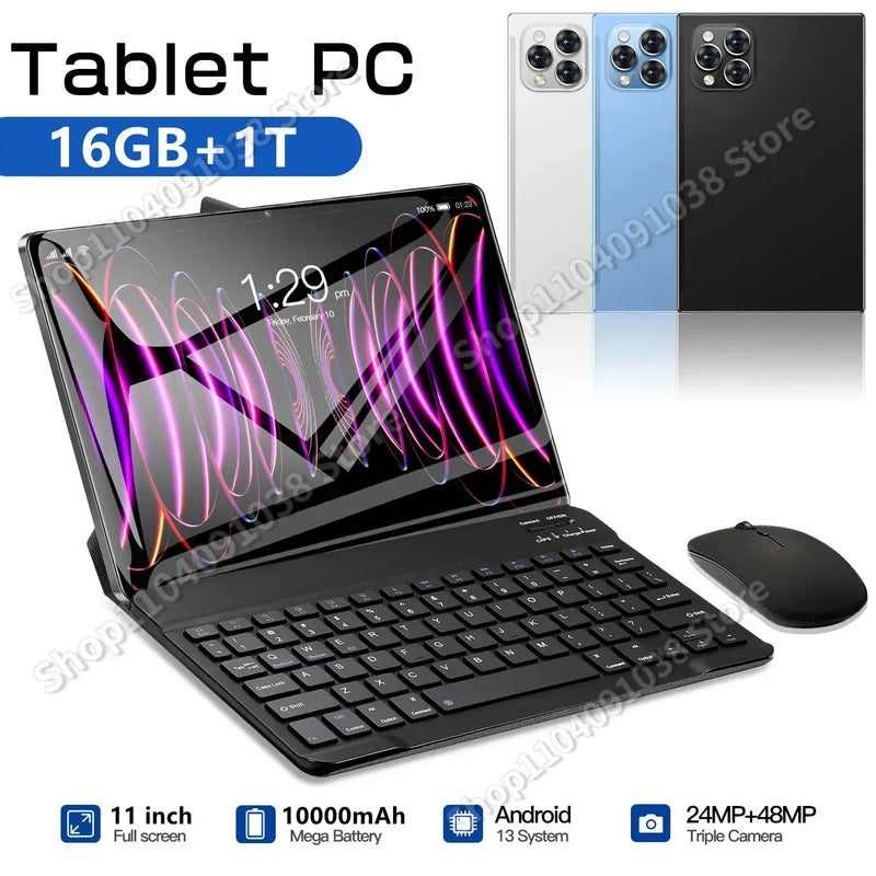 New Hot Sale Global Version Tablets Pad 15 Pro 11 Inch HD Original Tablet 5G 16GB 1TB Wifi Android PC Google Play Tablets