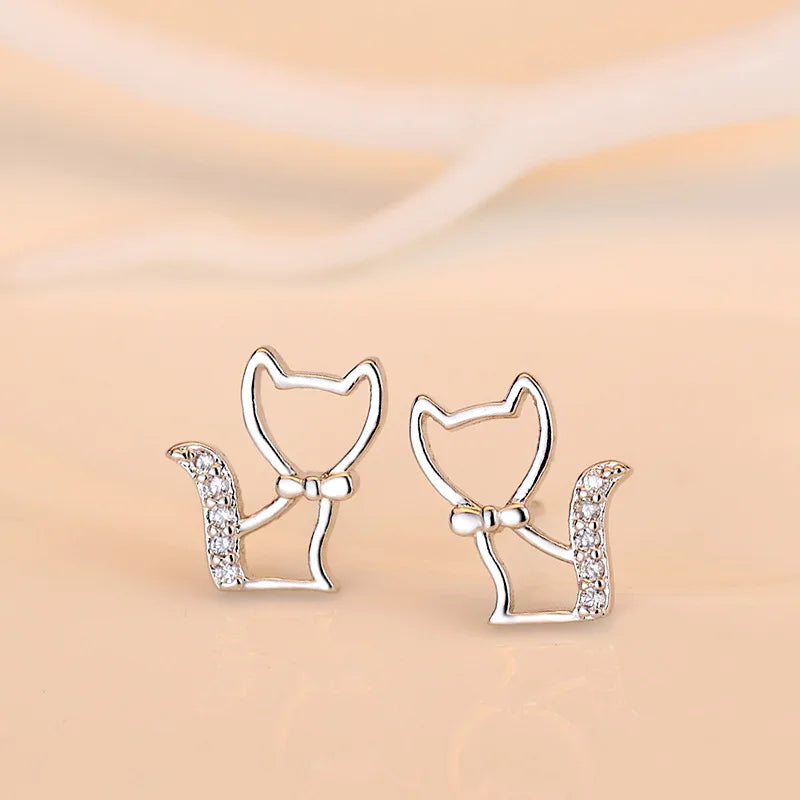 Pendientes de plata de ley 925 con circonitas de alta calidad para mujer, accesorios de joyería fina para bodas, regalo