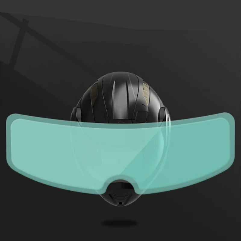 Nueva película de parche transparente universal para casco de motocicleta, película antivaho y antilluvia, película adhesiva con revestimiento nano duradero, película para casco de motocross