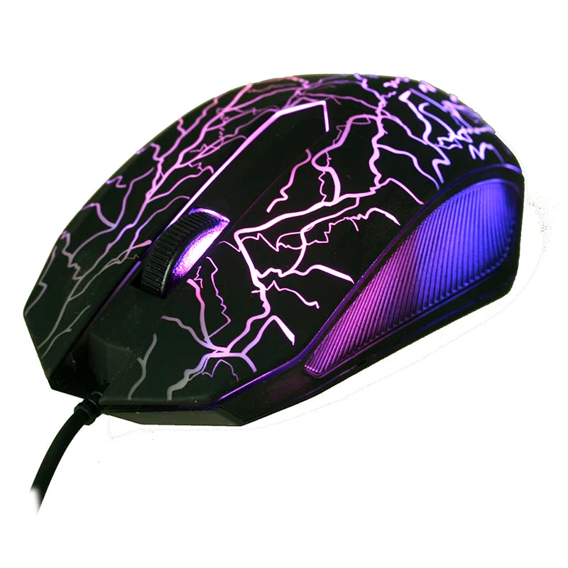 3200DPI Computer Mouses Colorful LED Professional Mouse Gaming Ultra-precise For Dota2 LOL Gamer Mouse Ergonomic USB Wired Mouse