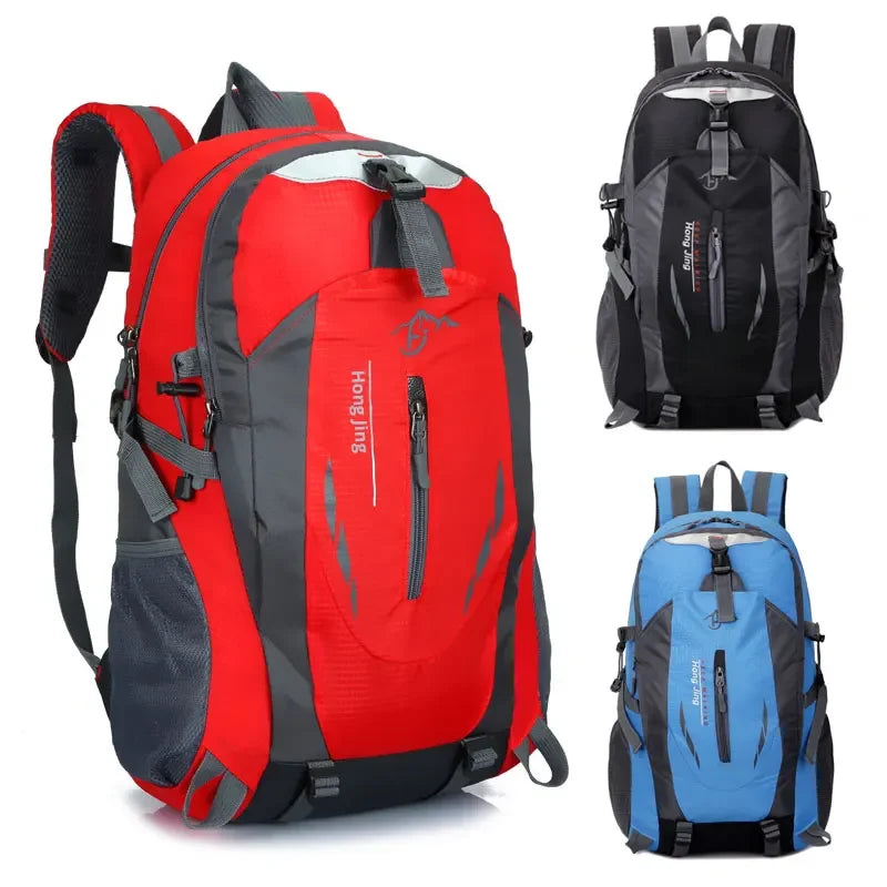 Mochilas de viaje impermeables de nailon para hombre, bolsas de viaje para escalar, mochilas de senderismo, mochilas escolares para deportes al aire libre, mochilas para hombre y mujer de 40 l