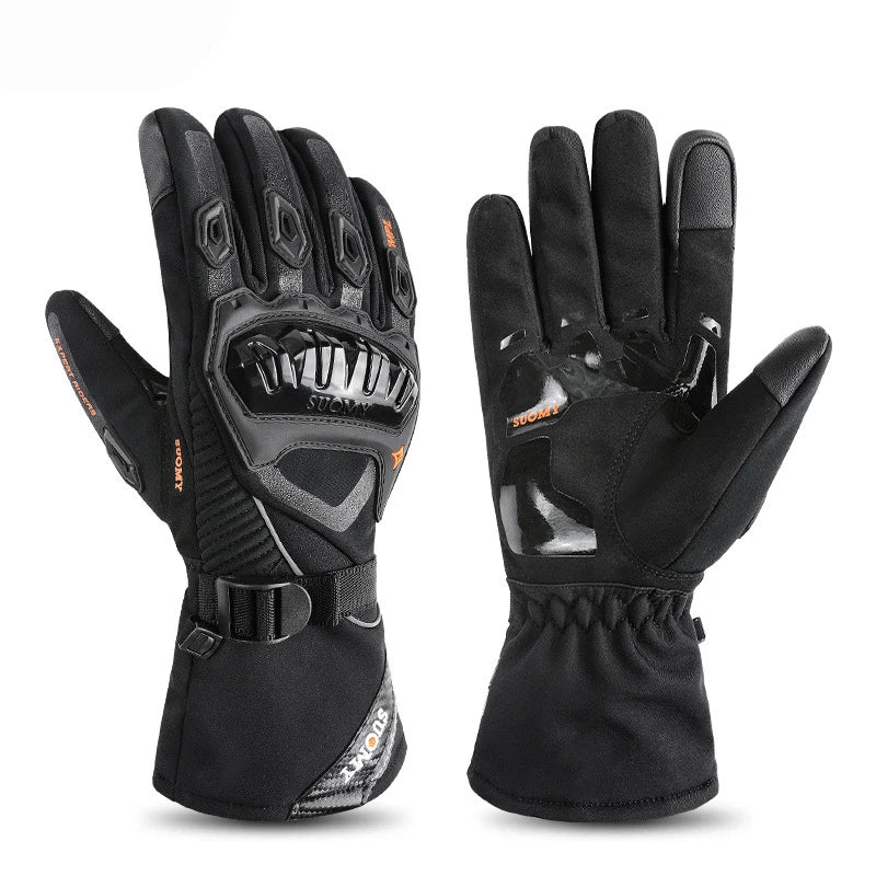 2023-Upgrade Motorcycle Gloves Guantes Moto Riding Touch Screen Winter for Ls2 Jacket Benelli Leoncino 500 Kemimoto