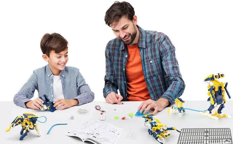 Juguetes de robot solar para niños 11 en 1, kit de ensamblaje de bricolaje educativo STEM, juego de construcción científica, regalos para niños y niñas, kit solar