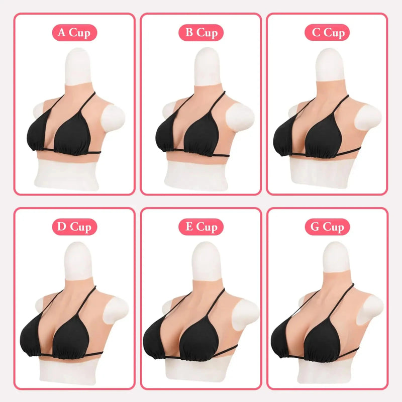 Cosplay Chest Silicone Breast Forms Huge Fake Boobs Transgender Drag Queen Shemale Crossdresser Artificial Breasts Shemale