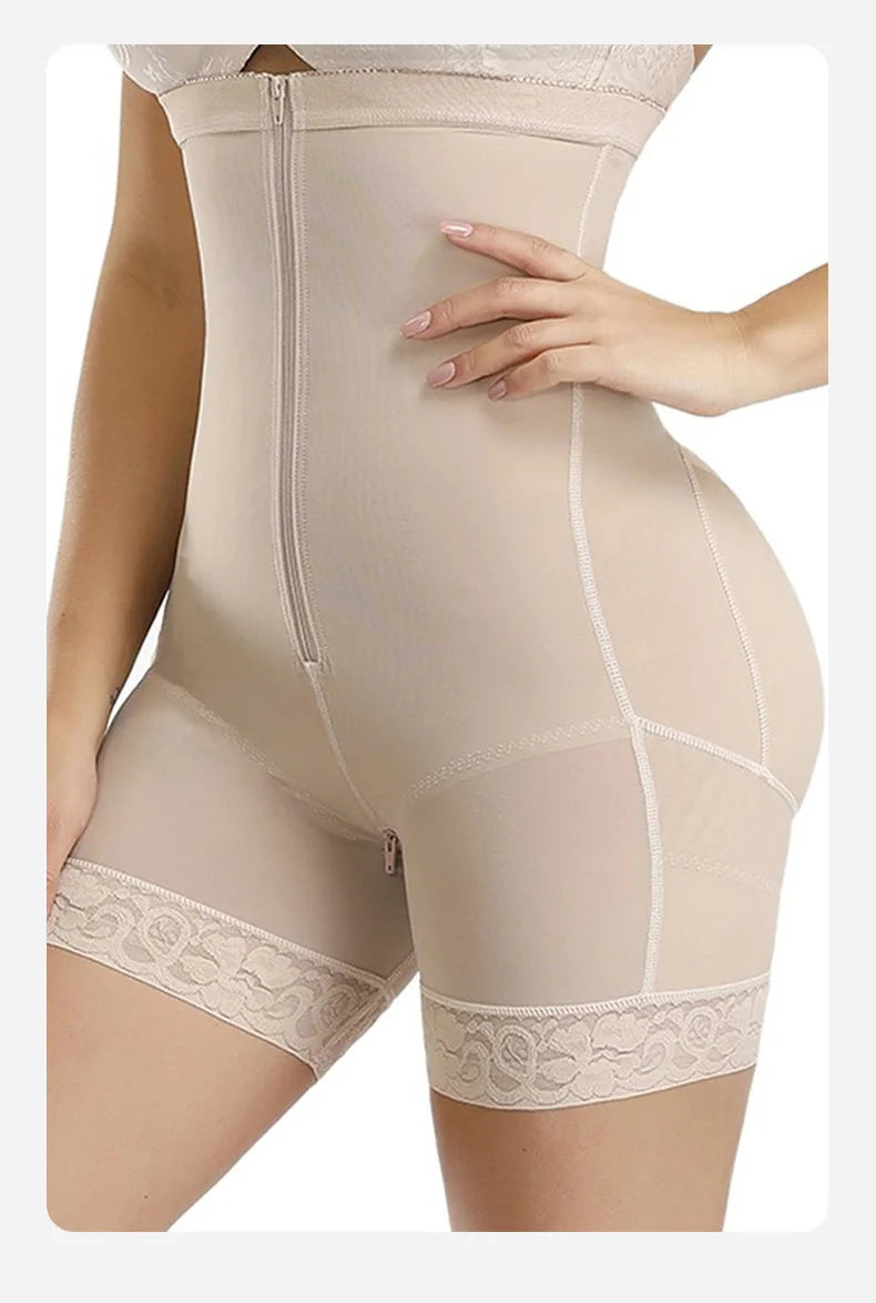 AfruliA Fajas Colombiana Girdle Full Body Shaper Lift Up Butt Lifter Bodysuits Tummy Control Panties Waist Trainer Thigh Slimmer