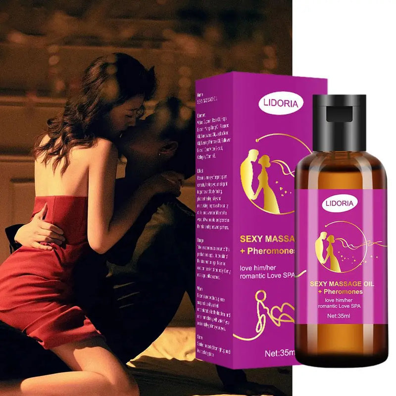 Aceite de masaje sensual Passion para relajación en pareja Aceite Purple Charm para terapia de masajes Deslizamiento perfecto y piel suave