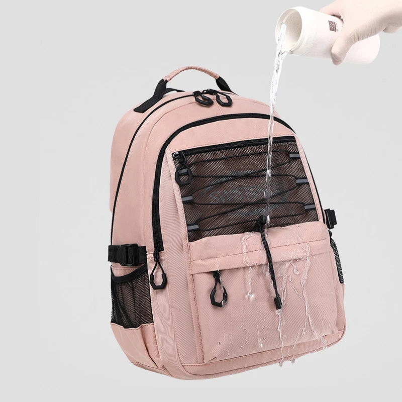 2024 Nueva Mochila Escolar para Niños y Niñas Mochila de Viaje Grande Impermeable Mochila de Moda para Mujer Mochila para Portátil de 15 Pulgadas Mochila para Hombres