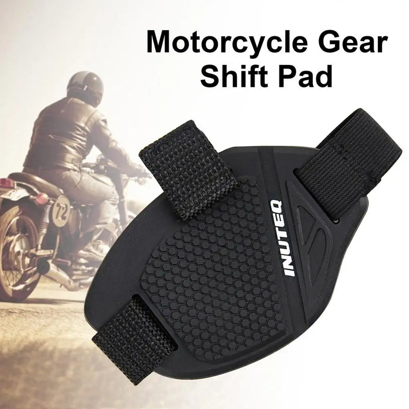 Almohadilla de cambio de marchas para motocicleta, protector de puntera de estribo para pie, cubierta de goma suave para palanca de cambios, accesorio para montar en moto