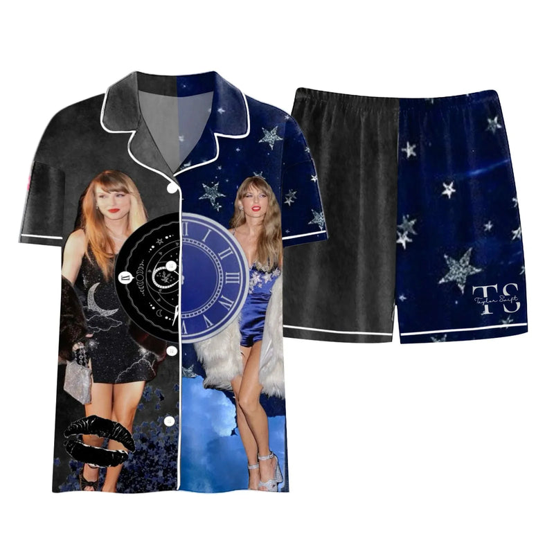 Taylor Pajamas For Women Shirt And Pant 2 Piece Set Matching Sleepwear Women's Homewear Clothes Gift For Fans Mujer Pyjama