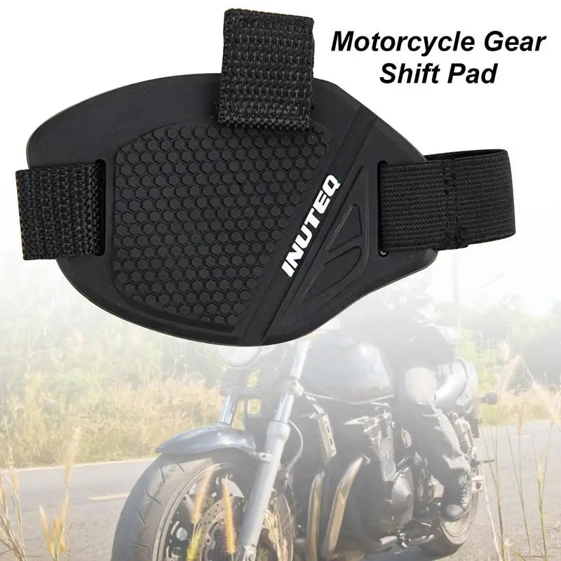 Almohadilla de cambio de marchas para motocicleta, protector de puntera de estribo para pie, cubierta de goma suave para palanca de cambios, accesorio para montar en moto