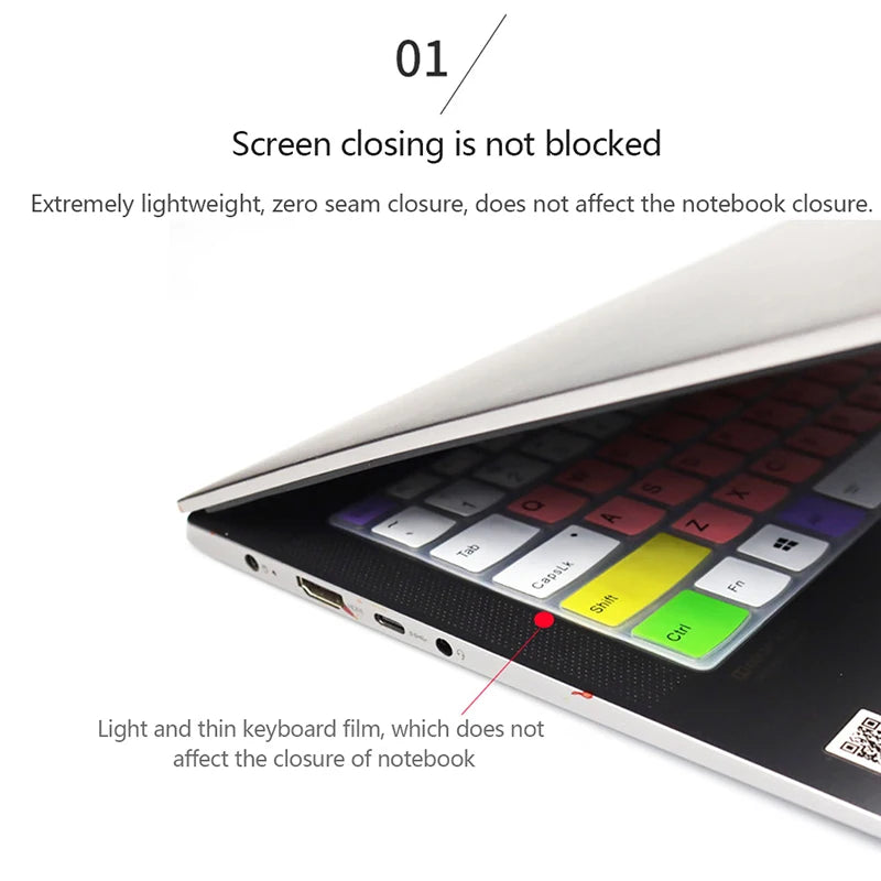 15.6 Inches Silicone Laptop Notebook Keyboard Cover Protector Film for HP Pavilion 250 G8 G7 G6 250 G7 255 G7 G6 256 G6 258 G7