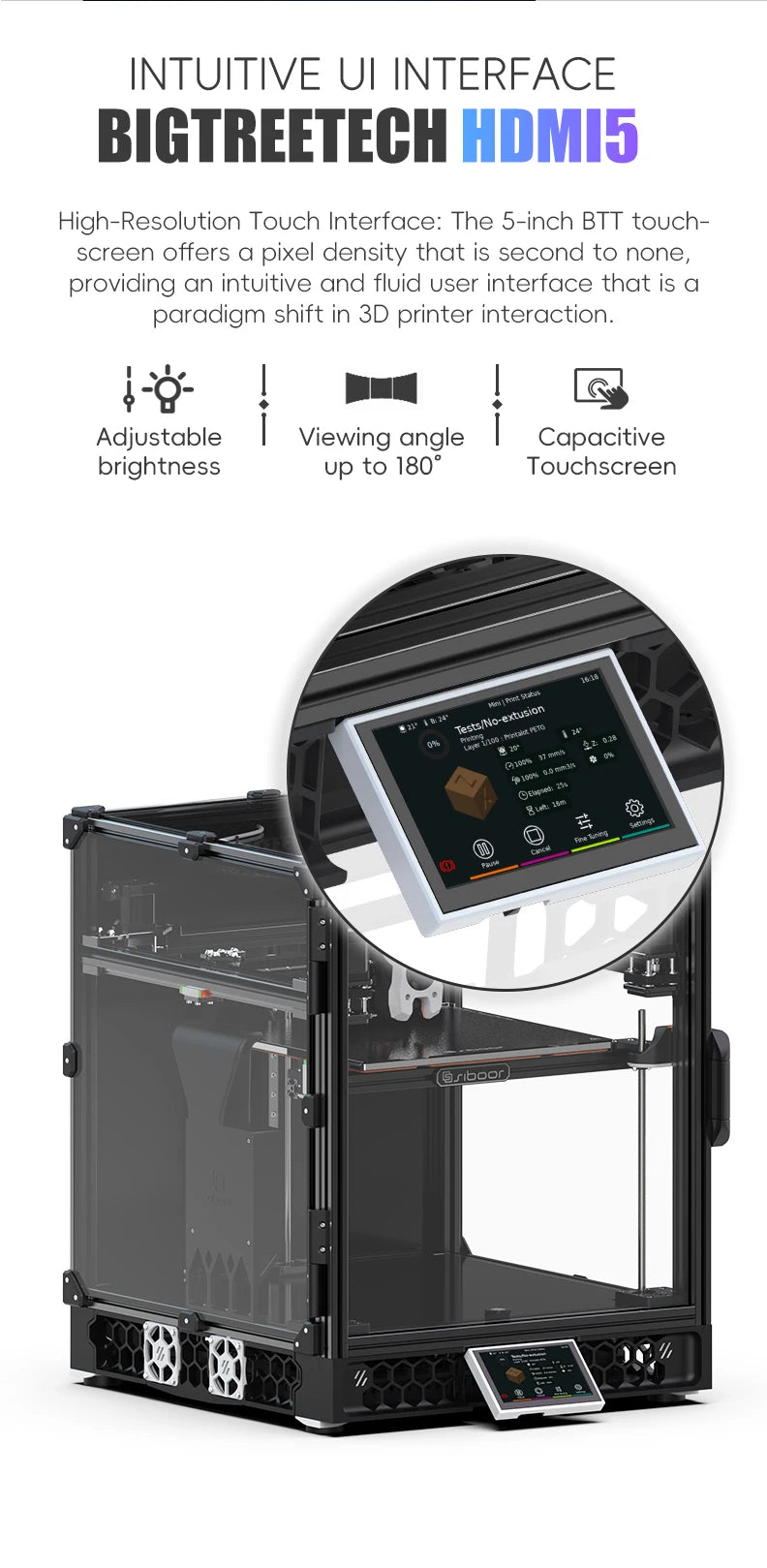 Voron Trident SIBOOR [junio de 2024] Impresora 3D CoreXY 4AWD con estructura de metal CNC, kits completos de impresora 3D DIY mejorada Stealthburner