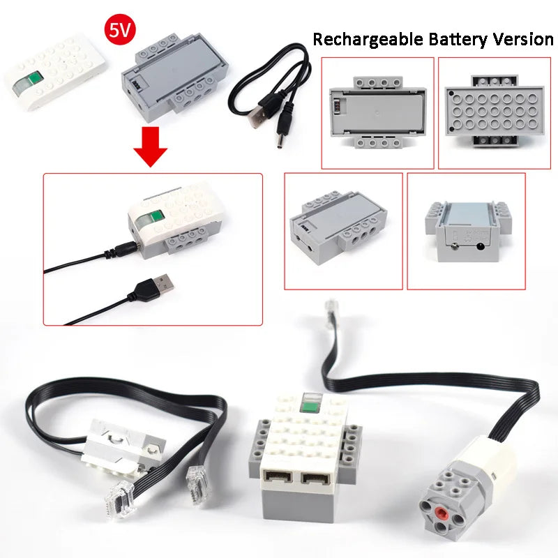 390 piezas de la tercera generación WeDo 2.0 Core Set Scratch 3.0 Robotics Construction School STEAM Kit de ladrillos educativos Juguetes Regalos