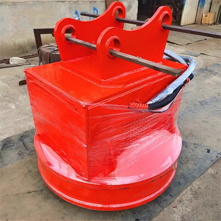 Excavator Magnet Lift Fixed Overhead Magnets Lifting Magnet 220V Magnetic Lifter 1 ton 2 ton 5 Ton Lift Magnet