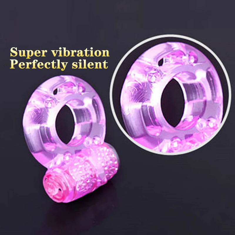 Men Vibrator Ring for Penis Cock Extender Ring Delay Ejaculation Sex Man Toys Couple Sexy Toy Penis Ring Stimulate Vibration