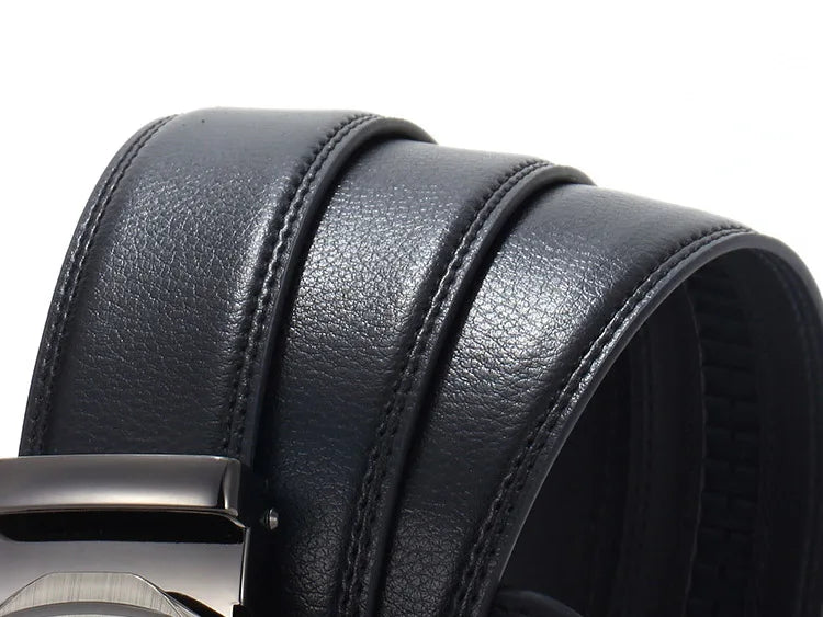 Belt Men's Business Boys Automatic Buckle Jaguar Daily Use All-Match Trousers Clothing Decoration Luxury New Version Of The Belt