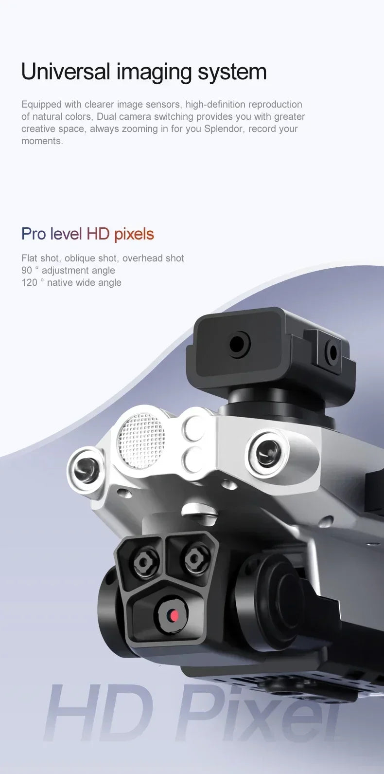 Xiaomi 10000M Lu200 Drone 8K GPS Triple Camera Aerial Photography Wifi Optical Localization Four-way Obstacle Avoidance Drone