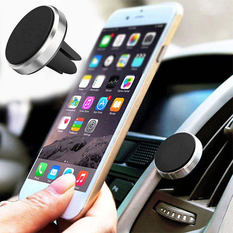 Soporte magnético para teléfono A2 para ventilación de aire de coche, soporte universal para teléfono inteligente, soporte magnético para iPhone 7, 8, X, 13 y 14