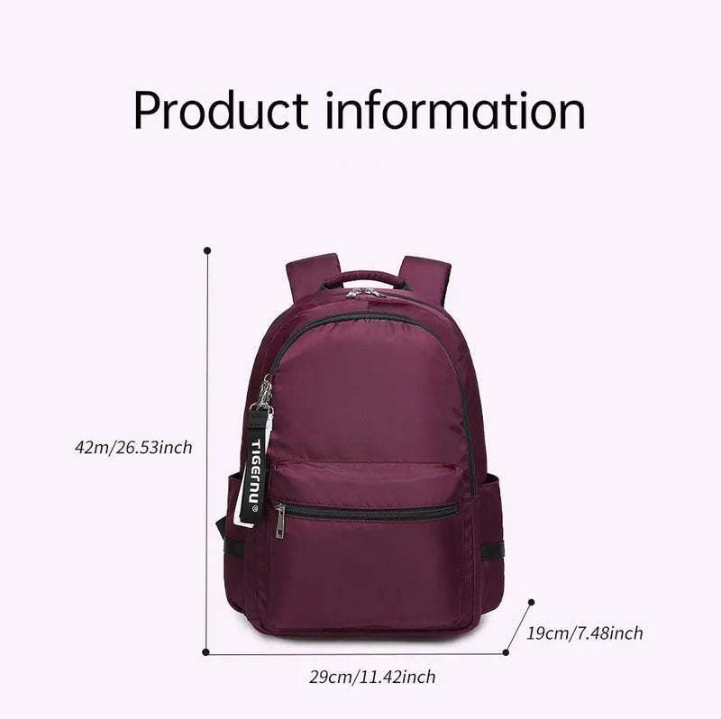 Tigernu Women Casual Anti-theft Backpack College Student Bags For Teenager Girls School Backapck Female Schoolbag Travel Mochila