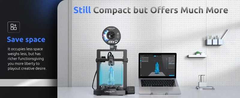 Impresora 3D Creality Ender 3 V3 KE, impresión de alta velocidad de 500 mm/s, tamaño de impresión 8,66 x 8,66 x 9,84 pulgadas, envío gratuito desde EE. UU.