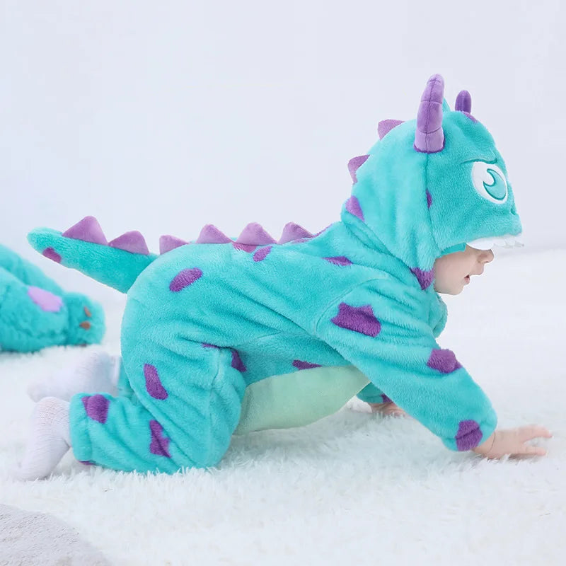 Ropa de bebé Sherk, mono de anime para niño y niña, pijama suave y cálido para festival, traje de Halloween para bebé, pijamas bonitos