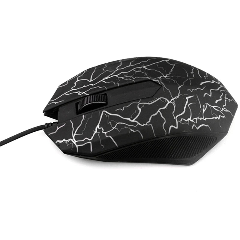 3200DPI Computer Mouses Colorful LED Professional Mouse Gaming Ultra-precise For Dota2 LOL Gamer Mouse Ergonomic USB Wired Mouse