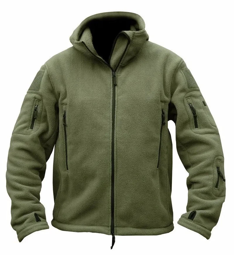 Chaqueta polar militar de invierno para deportes al aire libre, senderismo, chaqueta polar, chaqueta táctica deportiva para hombre, chaqueta de combate